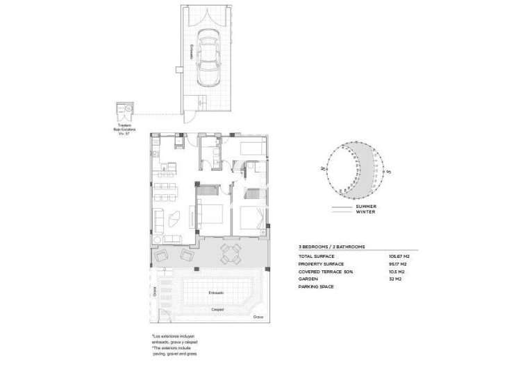Construction Neuve - Bungalow au rez-de-chaussée - Rojales - Doña Pepa