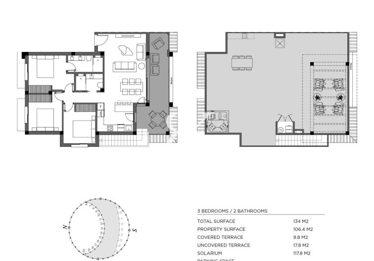Nieuwbouw - Bungalow op de bovenste verdieping - Rojales - Doña Pepa