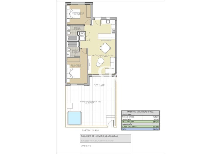 Nieuwbouw - Bungalow - Rojales - Pueblo