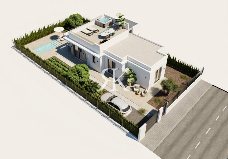 Construction Neuve - villa - Fuente Álamo - Hacienda Del Álamo Golf