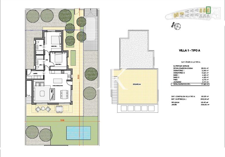 Construction Neuve - villa - Fuente Álamo - Hacienda Del Álamo Golf