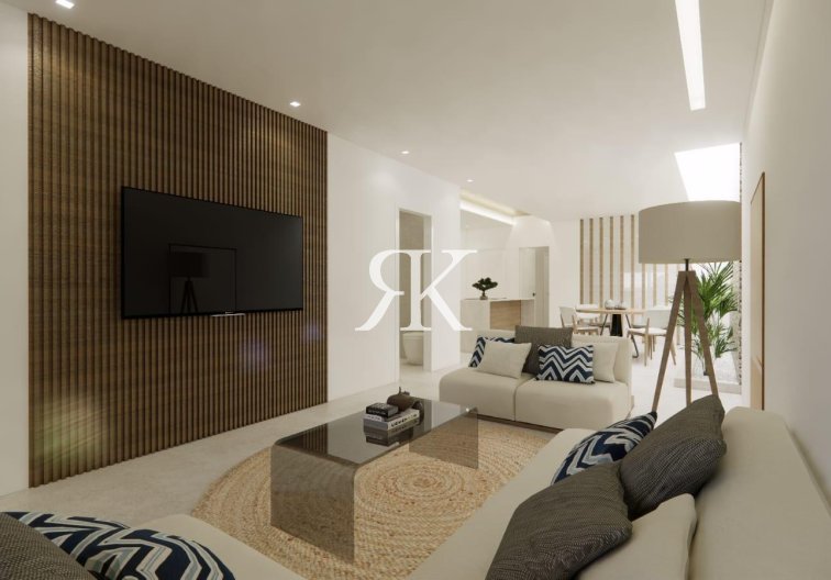 New Build - Ground floor apartment - Catral - pueblo