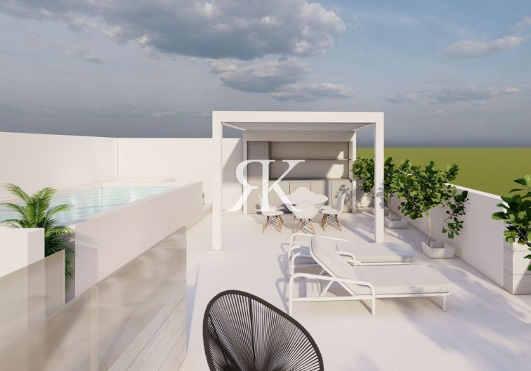 Neubau - Bungalow im Erdgeschoss - Pilar de la Horadada - pueblo