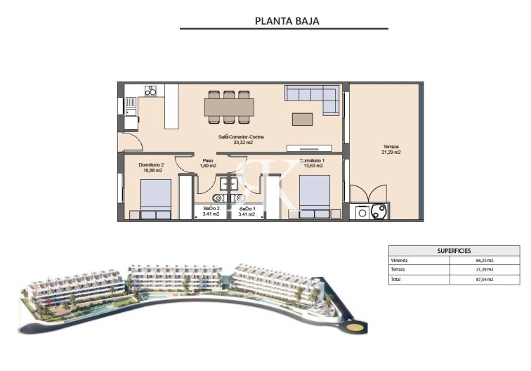 New Build - Ground floor apartment - Finestrat - Balcón de Finestrat