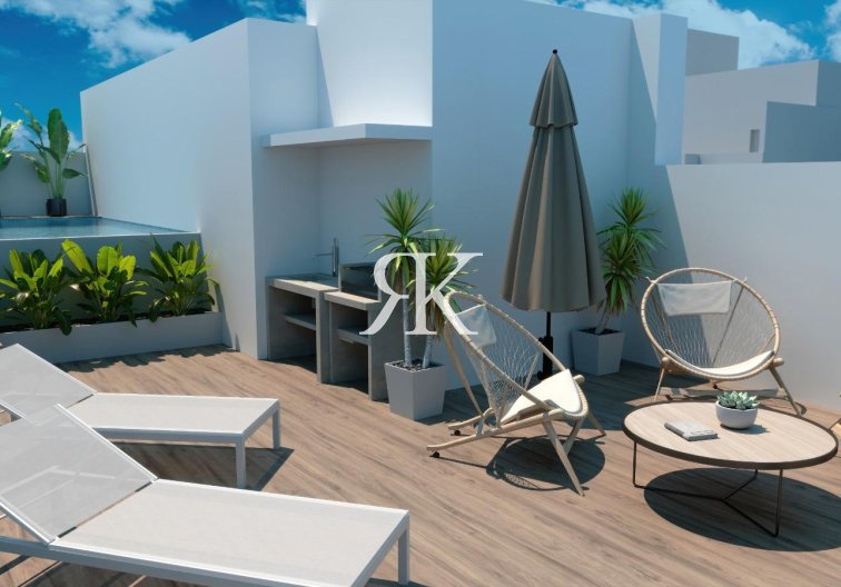 Neubau - Ground floor apartment - Torrevieja - Playa de El Cura