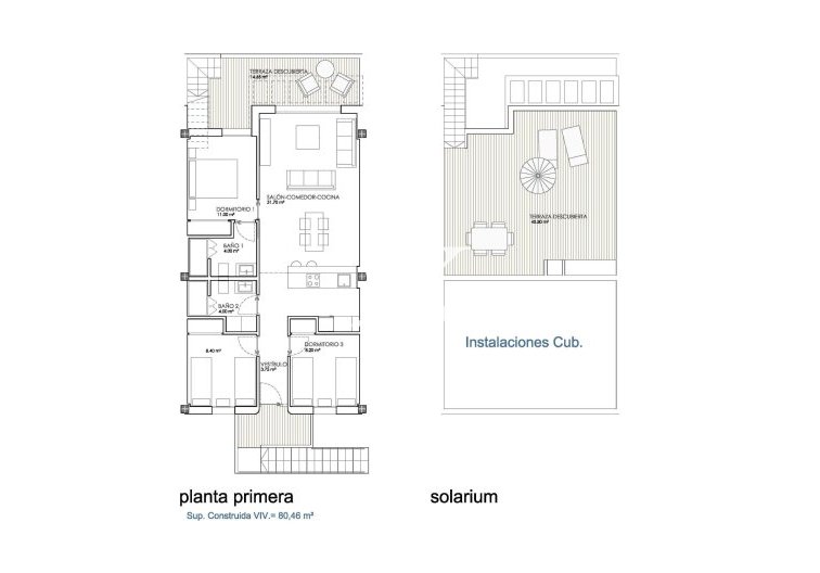 New Build - Top floor bungalow - Bigastro - Loma Alta