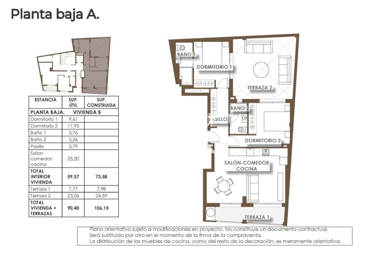 Neubau - Ground floor apartment - Torrevieja - Playa de El Cura