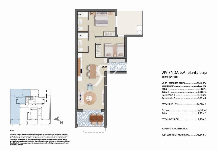 Neubau - Ground floor apartment - Pilar de la Horadada - Torre de la Horadada