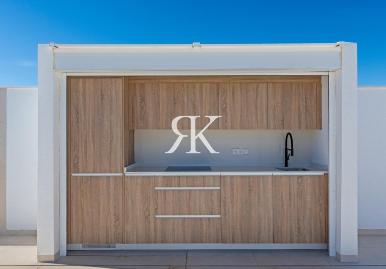 Neubau - Bungalow im obersten Stockwerk - Pilar de la Horadada - Parque del Mediterraneo