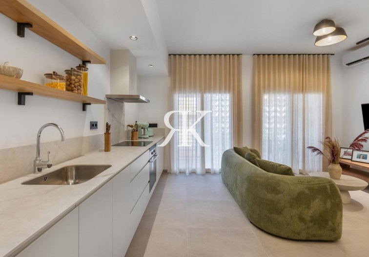 New Build - Ground floor apartment - Torrevieja - Playa Los Naufragos