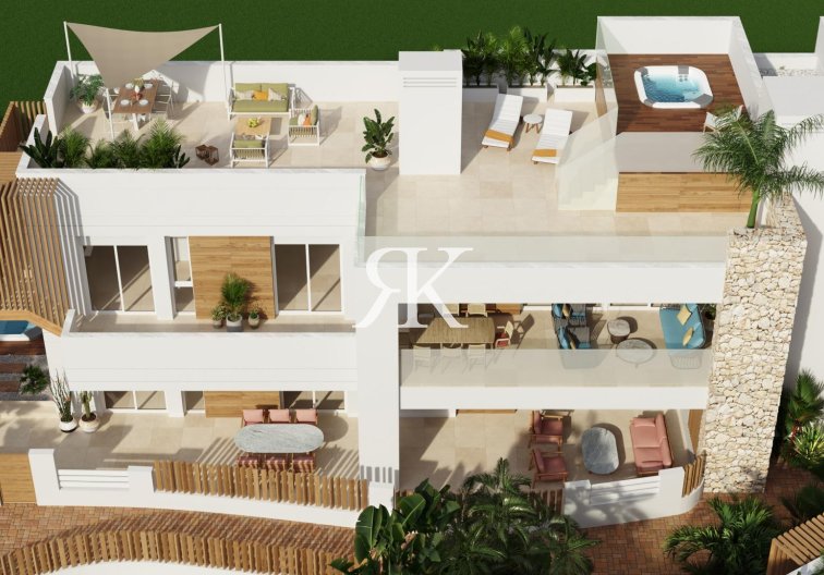 Neubau - Bungalow im obersten Stockwerk - San Juan de los Terreros - Mar De Pulpí