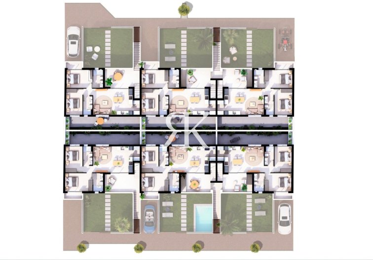 Neubau - Bungalow im Erdgeschoss - San Pedro del Pinatar - Lo Pagán