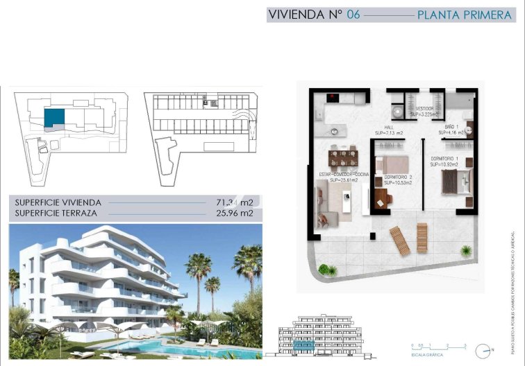 New Build - Apartment - Pilar de la Horadada - Mil Palmeras