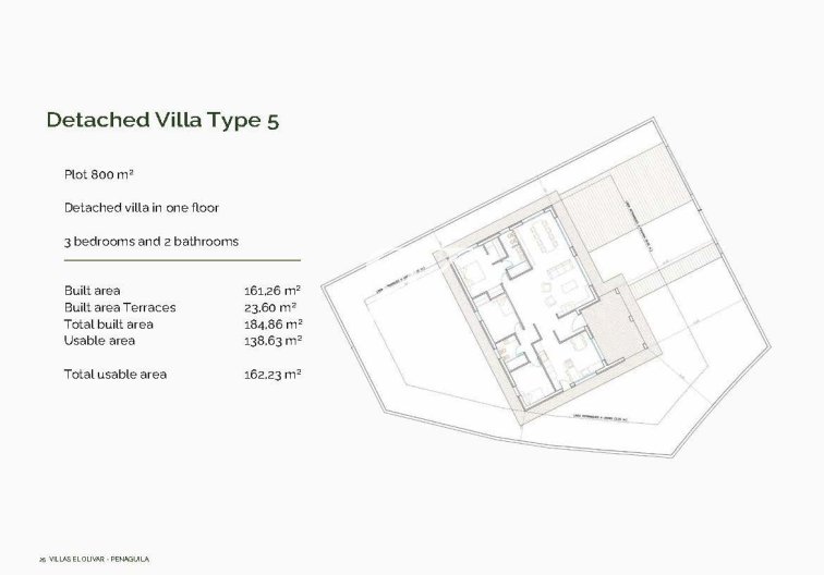 New Build - villa - Penaguila - El Olivar