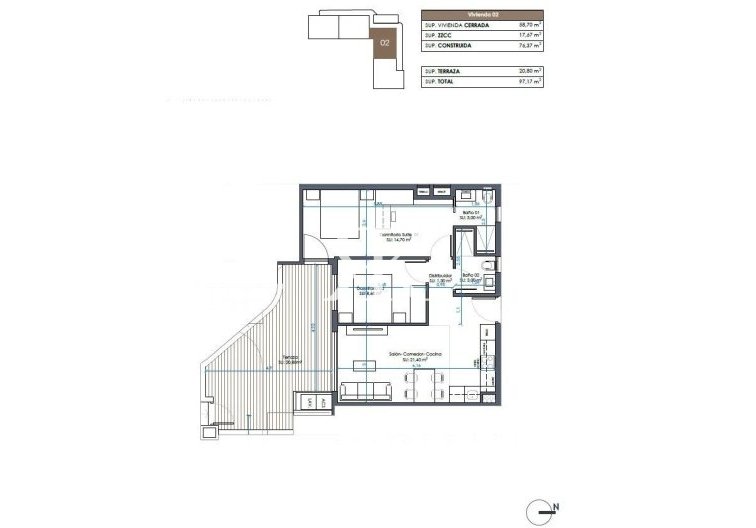 New Build - Ground floor apartment - Guardamar del Segura - Camino del Puerto