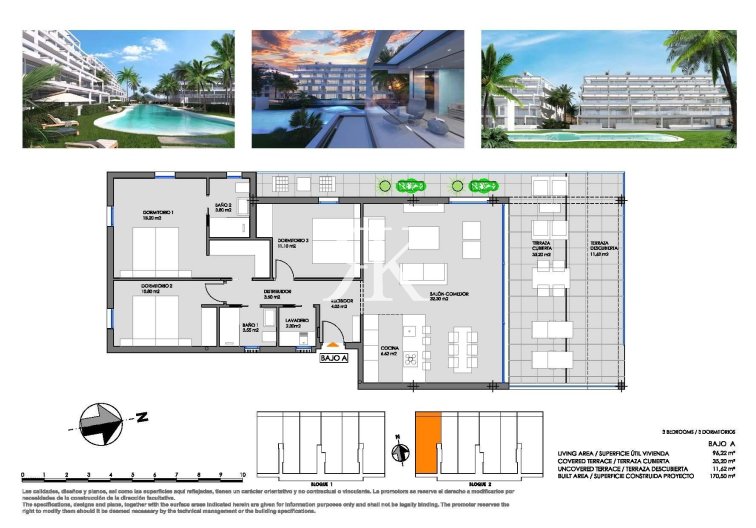 Obra Nueva - Ground floor apartment - Cartagena - Mar de Cristal
