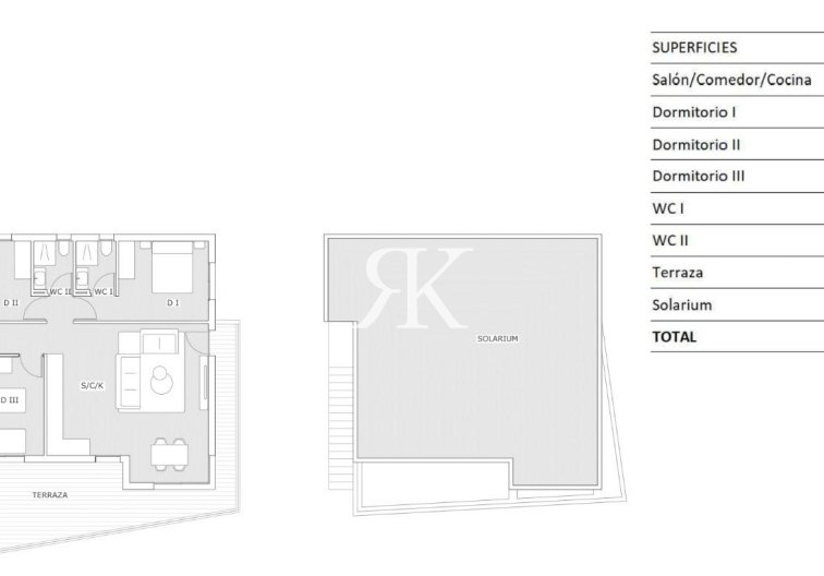 New Build - Top floor bungalow - San Miguel de Salinas - Pueblo