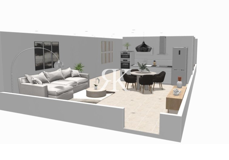 Obra Nueva - Bungalow en planta alta - Hondón de las Nieves - La Canalosa