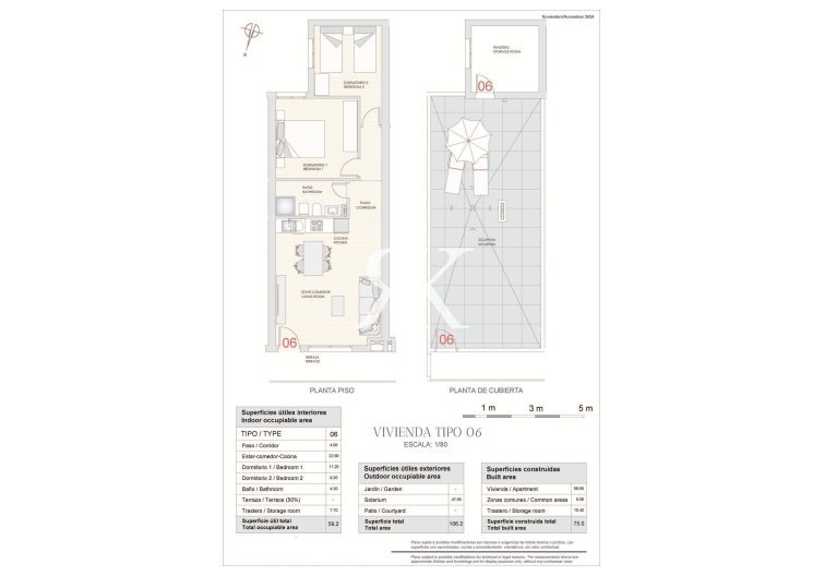 Obra Nueva - Bungalow en planta alta - Hondón de las Nieves - La Canalosa