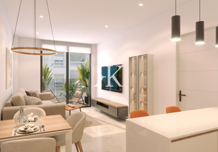 New Build - Apartment - Torrevieja - Playa del Acequión