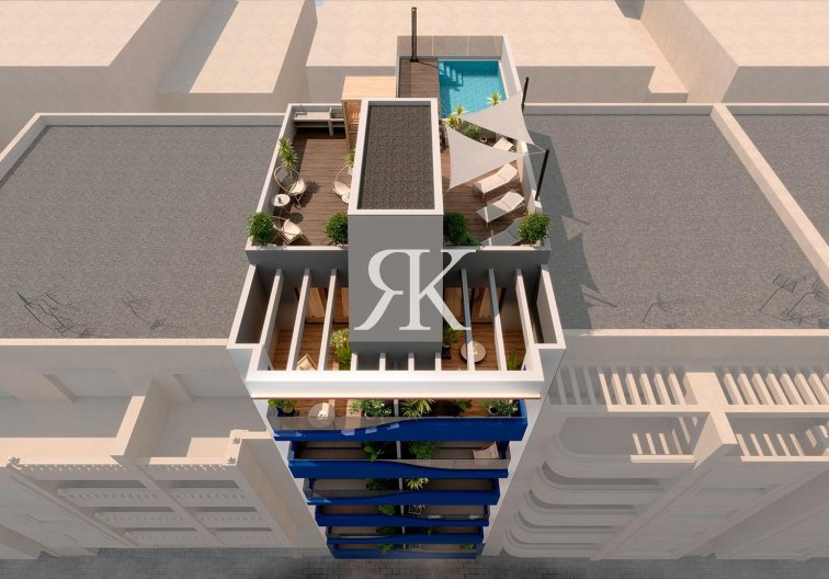 New Build - Apartment - Torrevieja - Playa del Acequión