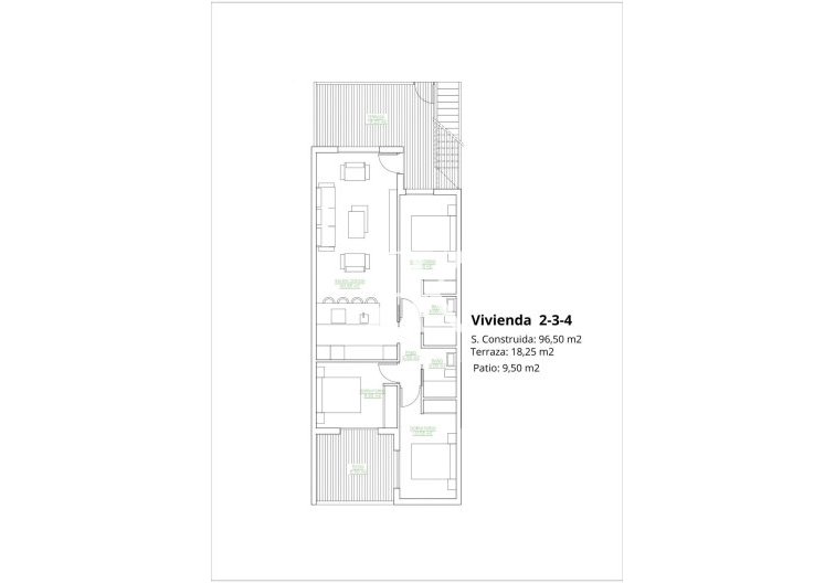 Neubau - Bungalow im Erdgeschoss - San Pedro del Pinatar - Los Antolinos