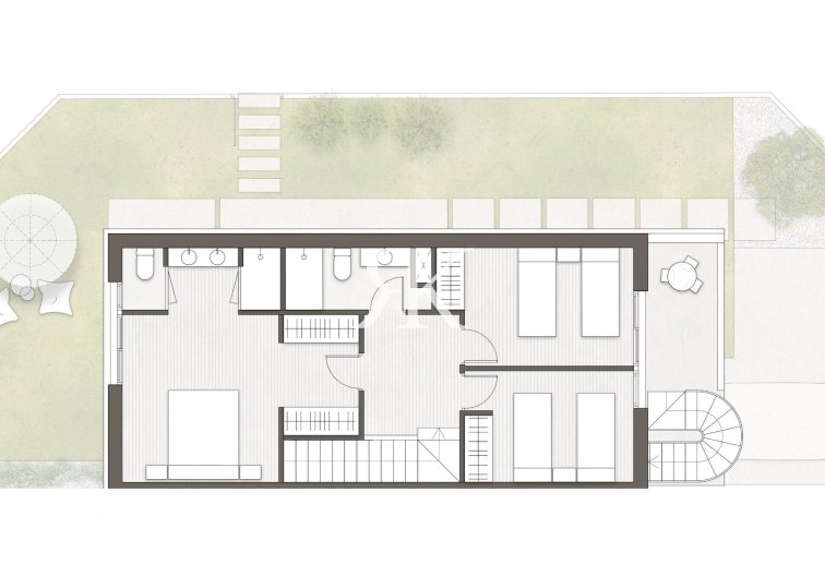 New Build - Semidetached - Pilar de la Horadada - pueblo