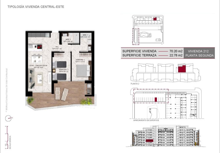 New Build - Ground floor apartment - San Miguel de Salinas - Pueblo