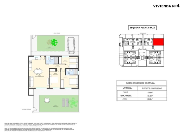 Neubau - Bungalow im Erdgeschoss - Pilar de la Horadada - pueblo