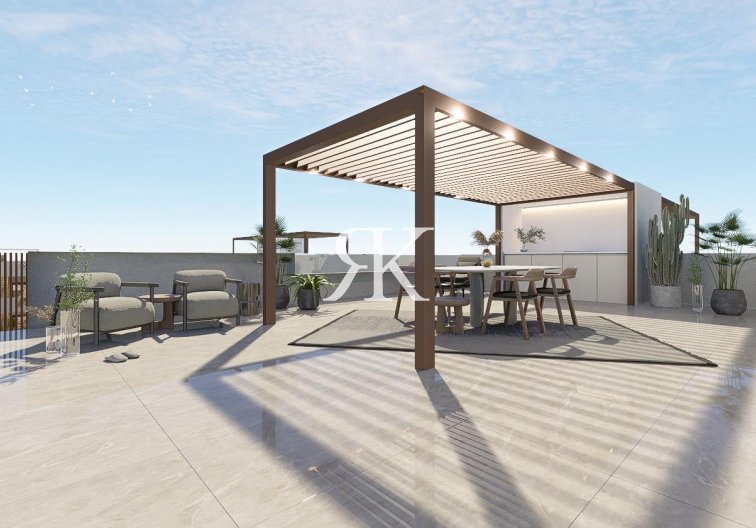 Neubau - Bungalow im Erdgeschoss - Pilar de la Horadada - pueblo