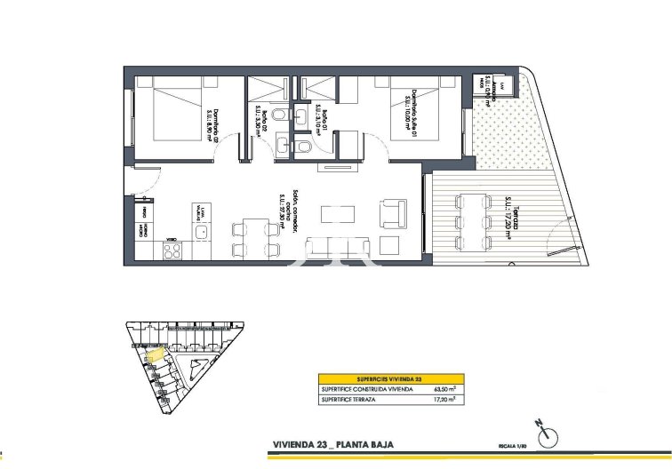 New Build - Ground floor Bungalow - San Fulgencio - Pueblo