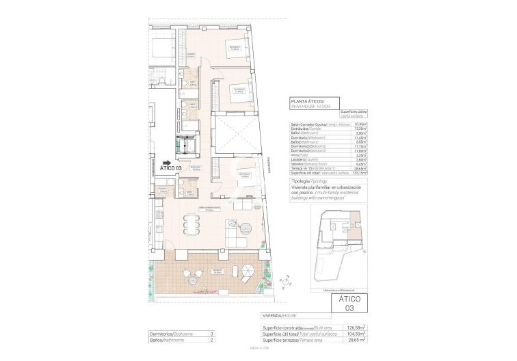Neubau - Penthaus - Hondón de las Nieves - Pueblo