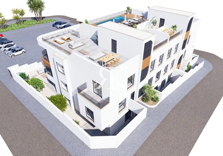 New Build - Ground floor apartment - Benijofar - Pueblo