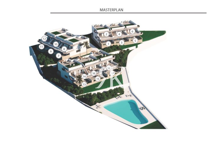 Construction Neuve - Bungalow au rez-de-chaussée - Finestrat - Balcón de Finestrat