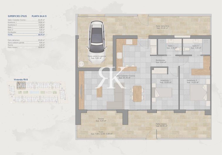 Construction Neuve - Bungalow au rez-de-chaussée - Torre Pacheco - Torrepacheco