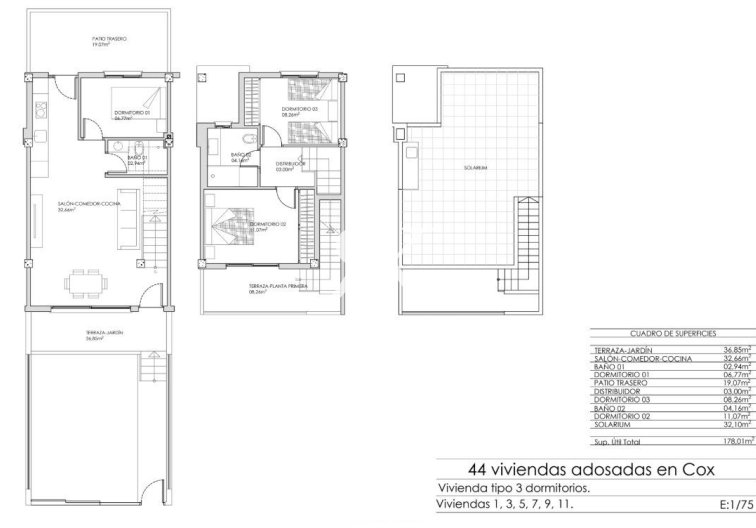 New Build - town house - Cox - San Fernando