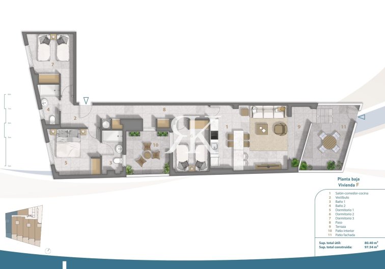 Neubau - Ground floor apartment - San Pedro del Pinatar - Playa Villananitos